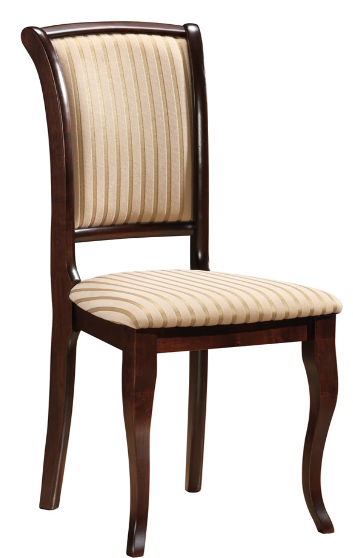 krzesło kuchenne, krzesła drewniane, krzesło drewniane, ciemny orzech